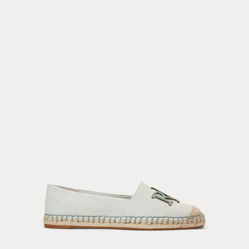 Cameryn III Canvas & Leather Espadrille - Lauren - Modalova