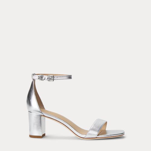 Logan Metallic Nappa Leather Sandal - Lauren - Modalova