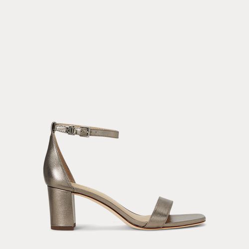 Logan Metallic Nappa Leather Sandal - Lauren - Modalova