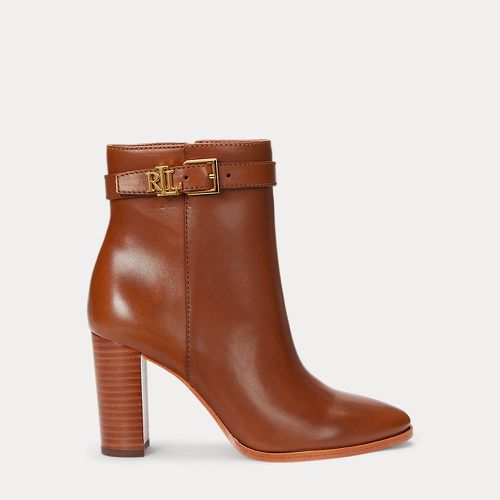 Bailey Burnished Leather Bootie - Lauren - Modalova