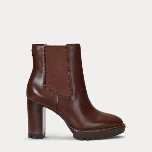 Layne Leather Bootie - Lauren - Modalova