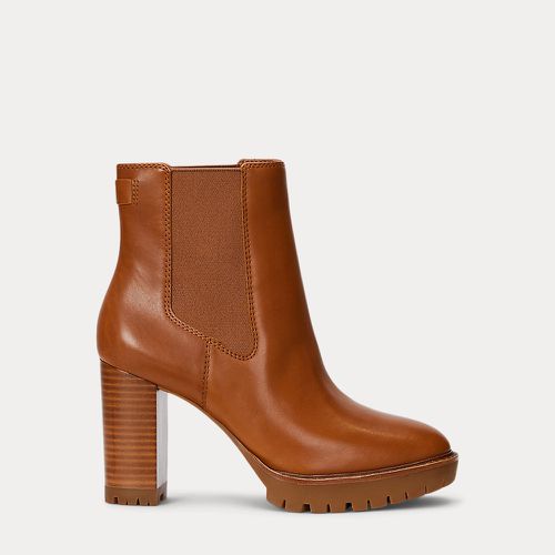 Layne Leather Bootie - Lauren - Modalova