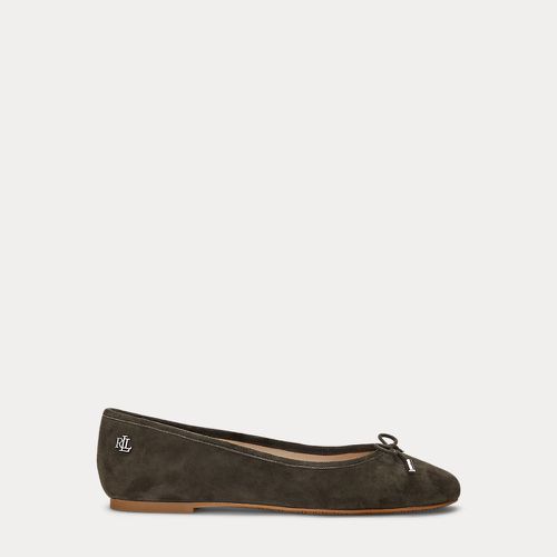 Jayna Suede Flat - Lauren - Modalova