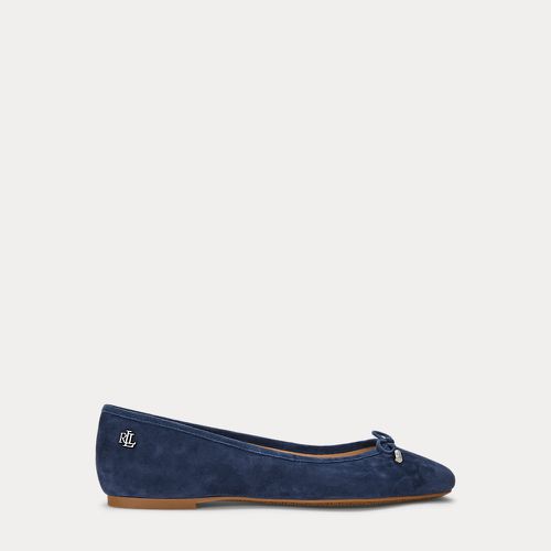 Jayna Suede Flat - Lauren - Modalova