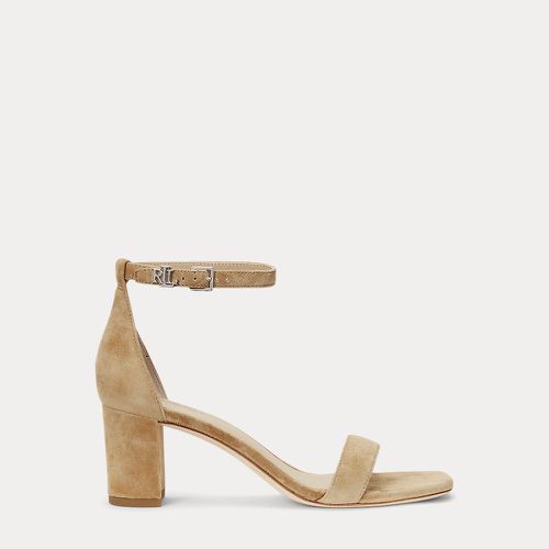 Logan Suede Sandal - Lauren - Modalova