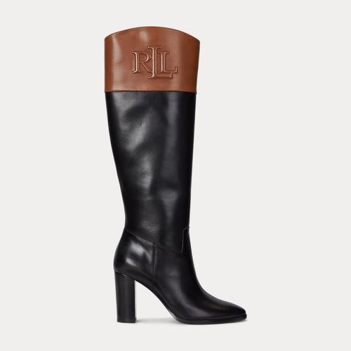 Page II Two-Tone Leather Tall Boot - Lauren - Modalova