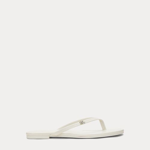 Raquel Leather Flip-Flop - Lauren - Modalova