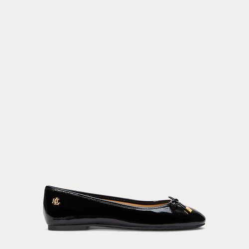 Jayna Crinkle Patent Leather Flat - Lauren - Modalova