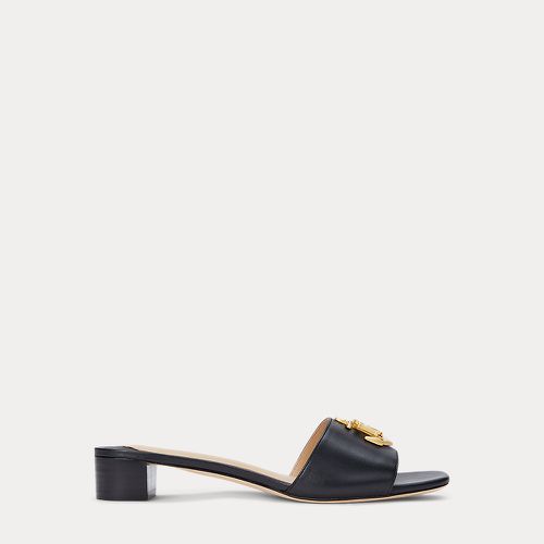 Fay Anchor-Logo Nappa Leather Sandal - Lauren - Modalova