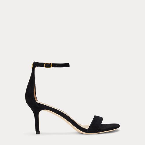 Allie Mid-Heel Suede Sandal - Lauren - Modalova