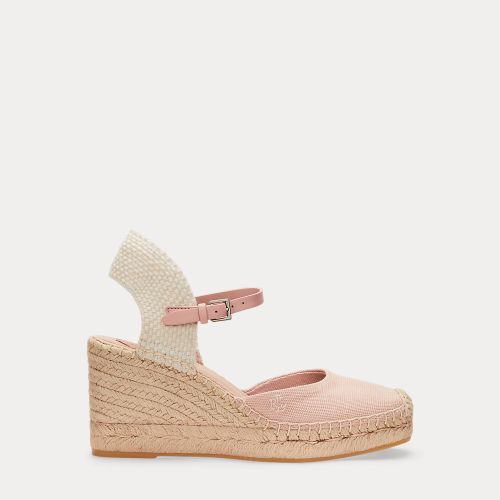 Robby Canvas & Jute Espadrille - Lauren - Modalova