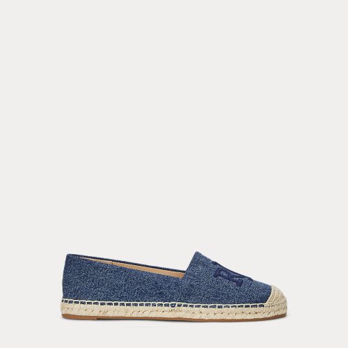 Cameryn Washed Denim Espadrille - Lauren - Modalova