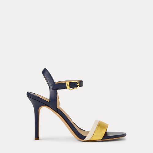 Gwen Colour-Blocked Nappa Leather Sandal - Lauren - Modalova