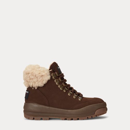 Shearling-Trim Suede Hiking Boot - Polo Ralph Lauren - Modalova