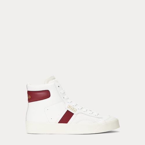 Court Vulc Mid Leather Trainer - Polo Sport - Modalova