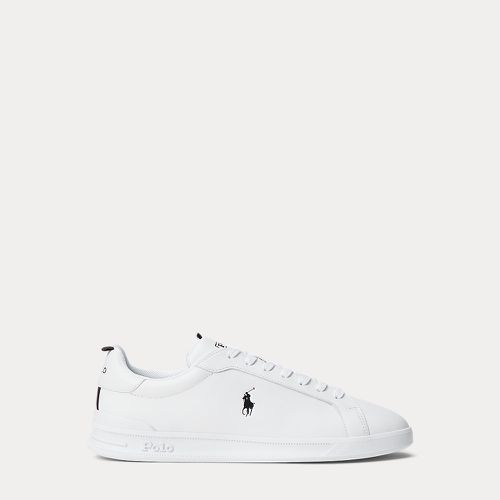 Heritage Court II Leather Trainer - Polo Ralph Lauren - Modalova