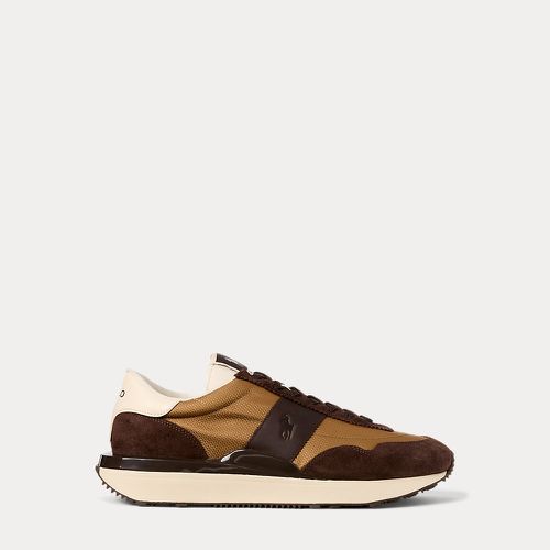 Train 89 Suede-Panelled Trainer - Polo Sport - Modalova