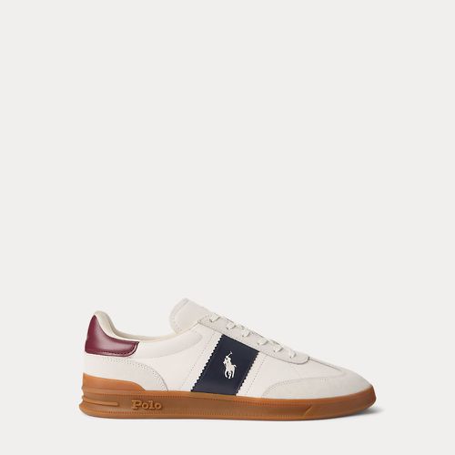 Heritage Aera Leather-Suede Trainer - Polo Ralph Lauren - Modalova