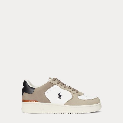 Masters Court Nubuck & Leather Trainer - Polo Ralph Lauren - Modalova