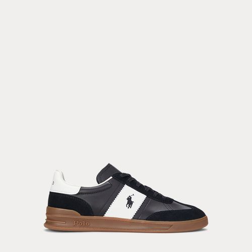 Heritage Aera Leather-Suede Trainer - Polo Ralph Lauren - Modalova