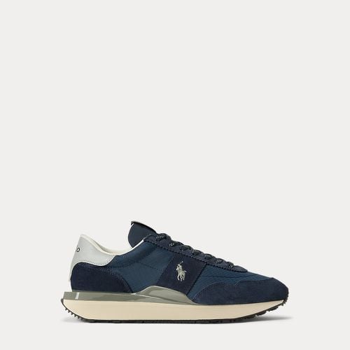 Train 89 Suede and Oxford Trainer - Polo Sport - Modalova