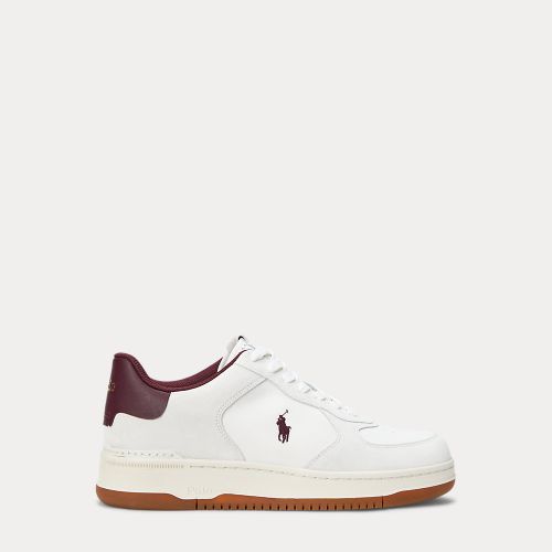 Masters Court Suede-Panelled Trainer - Polo Sport - Modalova