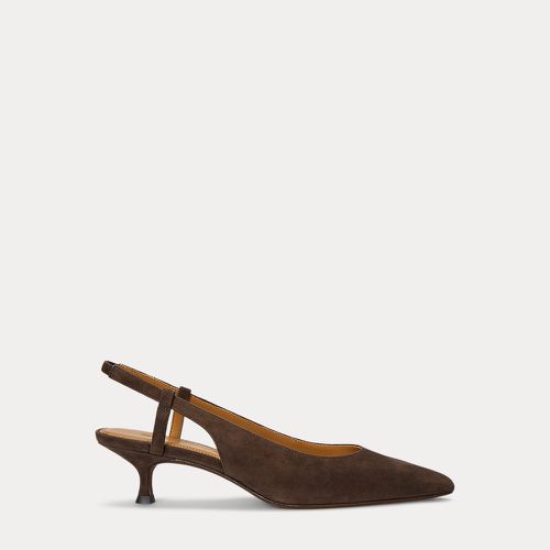 Goat-Suede Slingback Heel - Polo Ralph Lauren - Modalova