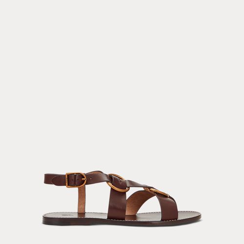 Double O-Ring Leather Sandal - Polo Ralph Lauren - Modalova