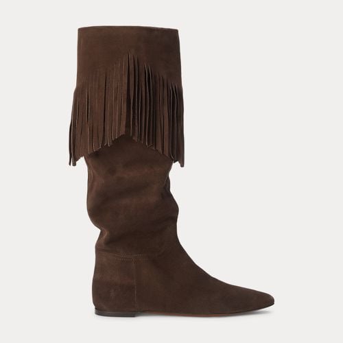 Fringe-Trim Suede Boot - Polo Ralph Lauren - Modalova