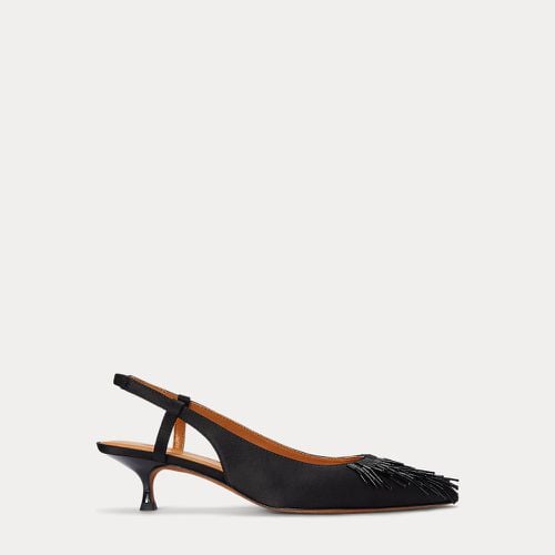 Beaded Satin Kitten Heel - Polo Ralph Lauren - Modalova