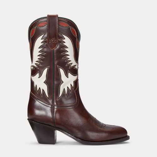 Leather Cowboy Boot - Polo Ralph Lauren - Modalova