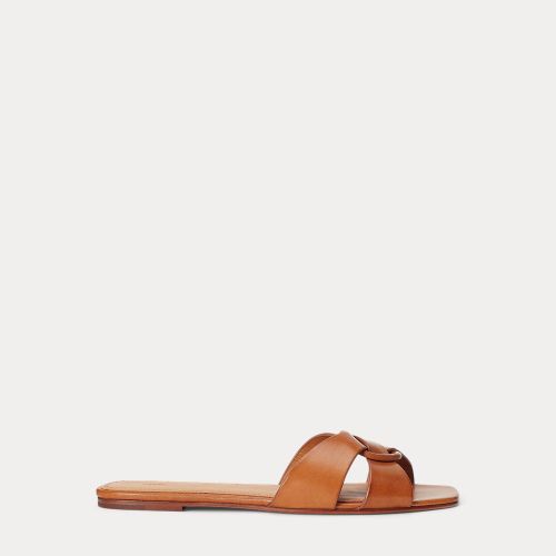 Leather O-Ring Sandal - Polo Ralph Lauren - Modalova