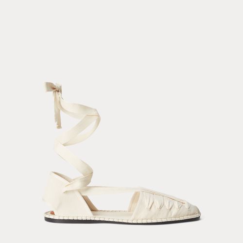 Canvas Lace-Up Espadrille - Polo Ralph Lauren - Modalova