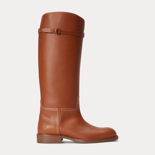 Calfskin Tall Riding Boot - Polo Ralph Lauren - Modalova