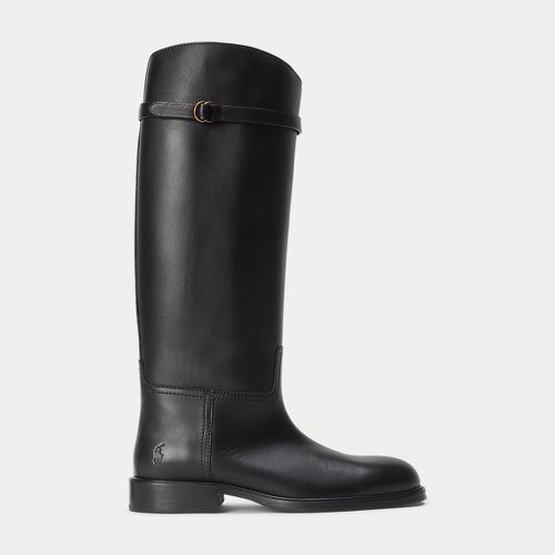 Calfskin Tall Riding Boot - Polo Ralph Lauren - Modalova