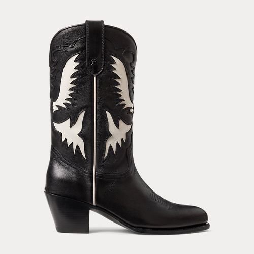 Leather Cowboy Boot - Polo Ralph Lauren - Modalova