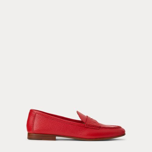 Pebbled Leather Penny Loafer - Polo Ralph Lauren - Modalova