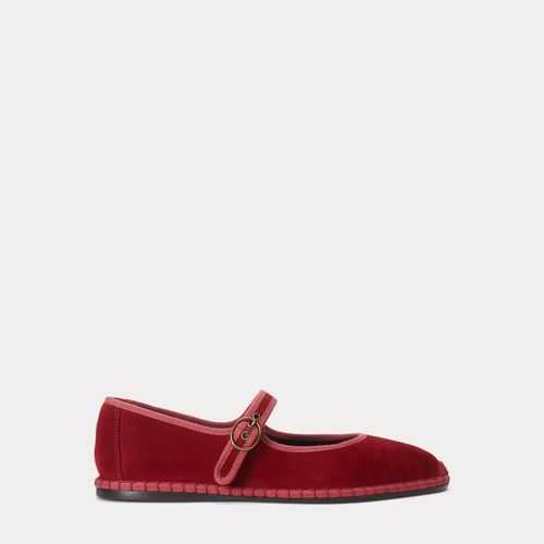 Espadrilles Mary Jane en daim - Polo Ralph Lauren - Modalova