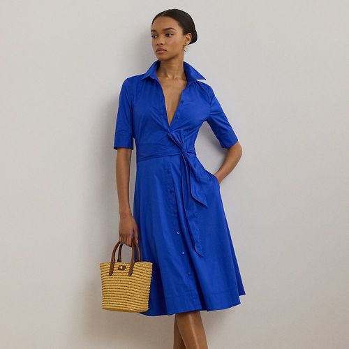 Cotton-Blend Shirtdress - Lauren - Modalova