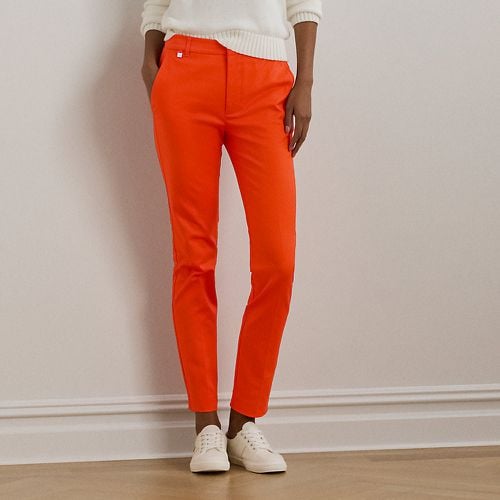 Double-Faced Stretch Cotton Trouser - Lauren - Modalova