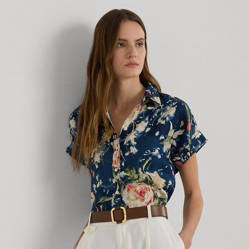 Relaxed Fit Floral Short-Sleeve Shirt - Lauren - Modalova
