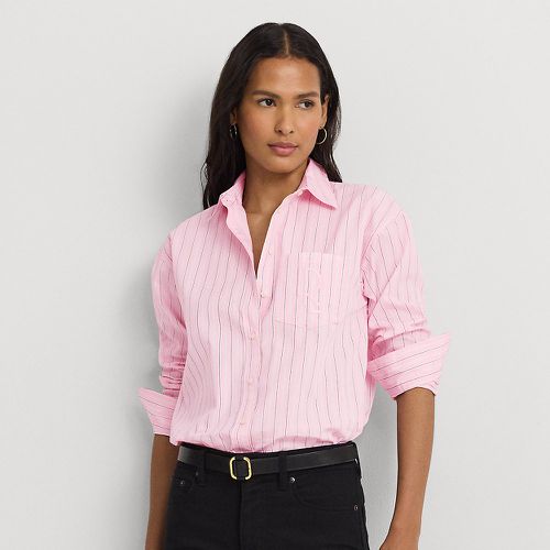 Relaxed Fit Striped Broadcloth Shirt - Lauren - Modalova