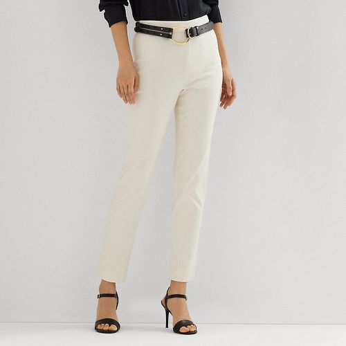 High-Rise Cotton-Blend Cropped Trouser - Lauren - Modalova