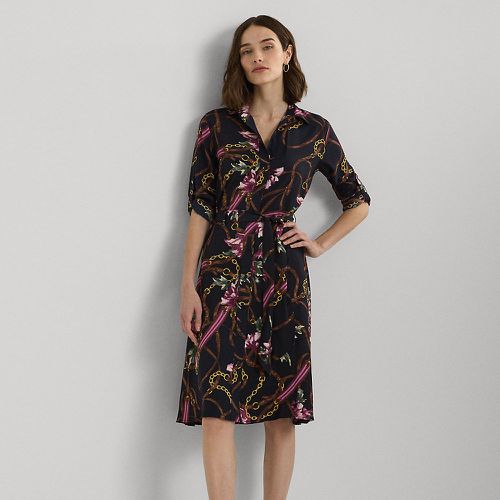 Print Crepe Shirtdress - Lauren - Modalova