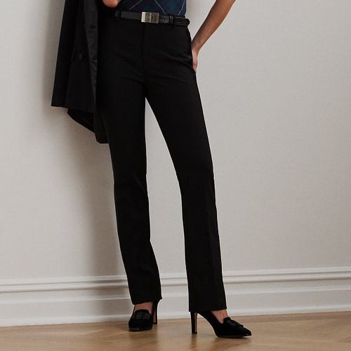 Satin-Trim Double-Faced Crepe Pant - Lauren - Modalova