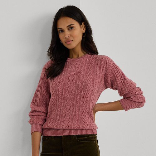 Cable-Knit Wool-Cashmere Jumper - Lauren - Modalova