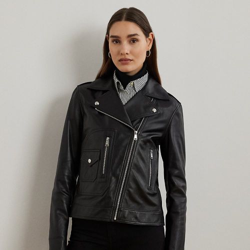 Lambskin Moto Jacket - Lauren - Modalova