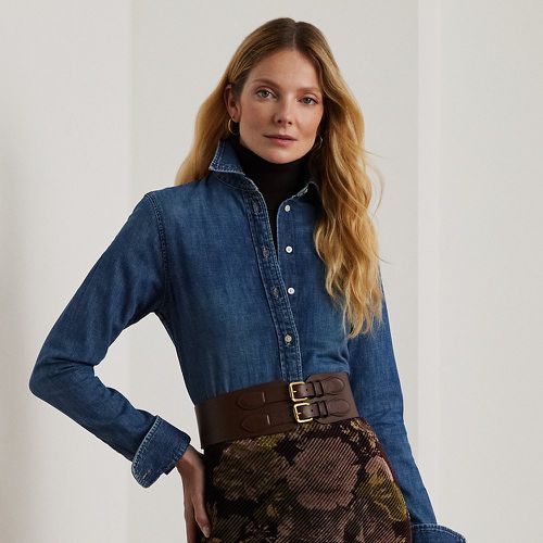 Classic Fit Denim Shirt - Lauren - Modalova