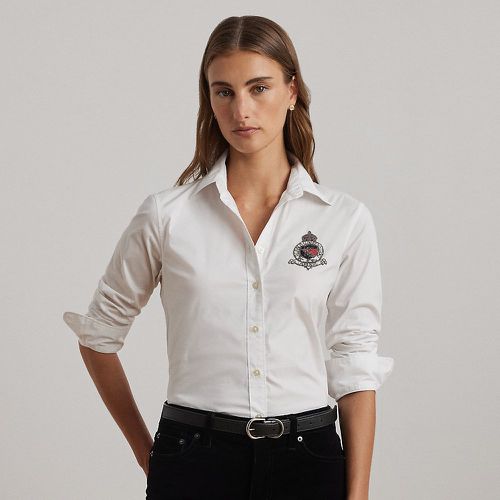 Classic Fit Beaded-Crest Shirt - Lauren - Modalova