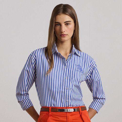 Relaxed Fit Striped Broadcloth Shirt - Lauren - Modalova